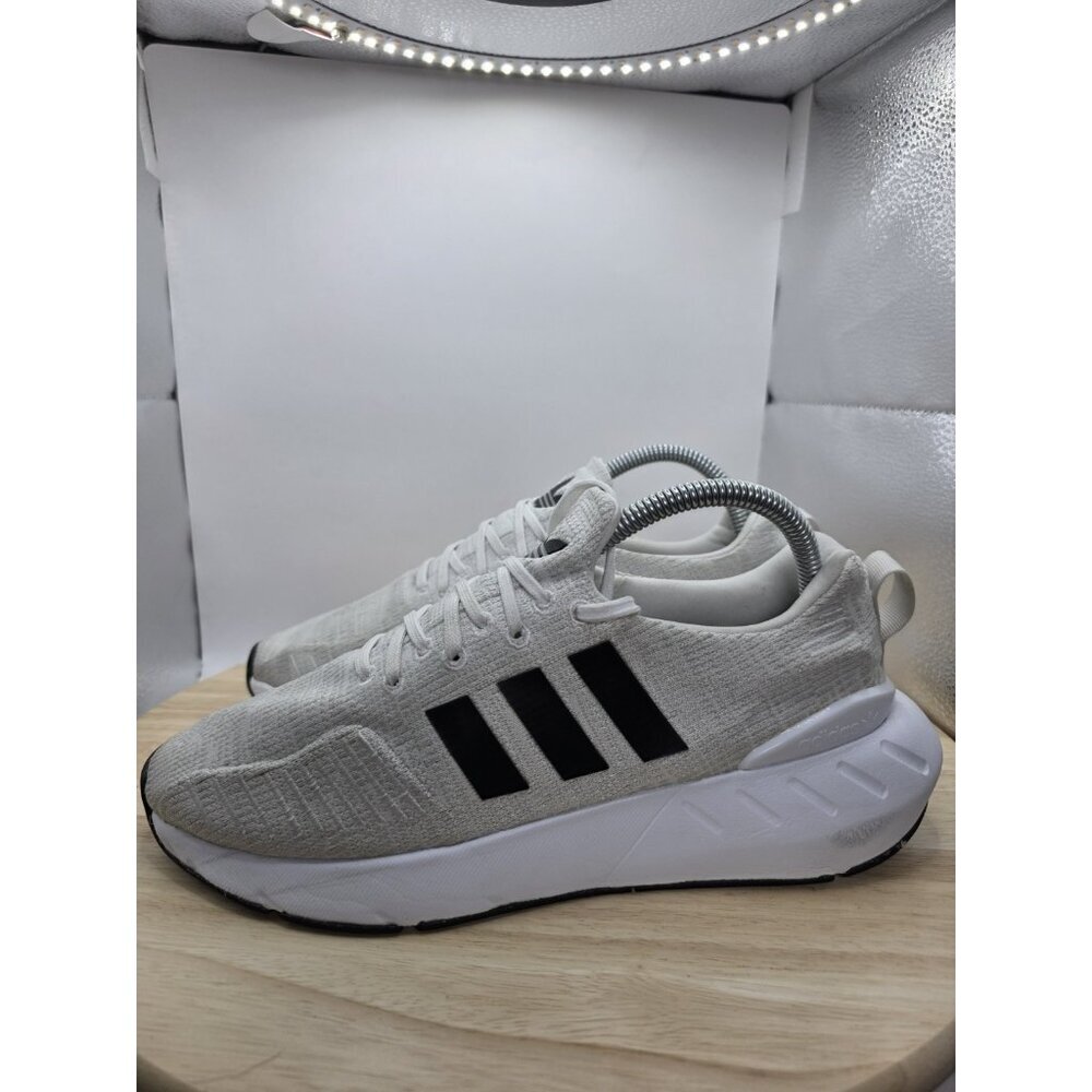 Adidas Boys Swift‎ Run 22 GW8179 White Running Shoes Sneakers Size 7